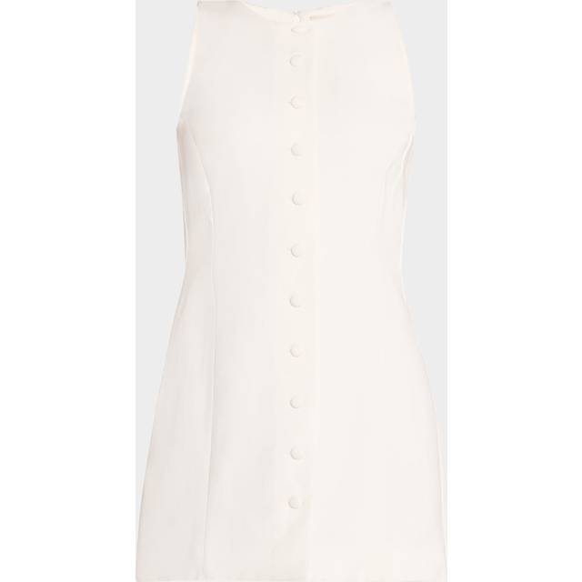 Eveline Mini Shift Dress - WHITE - Medium