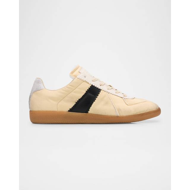 Maison Margiela, Sneakers, male, Beige, 9 UK, Italian Panel Trainers