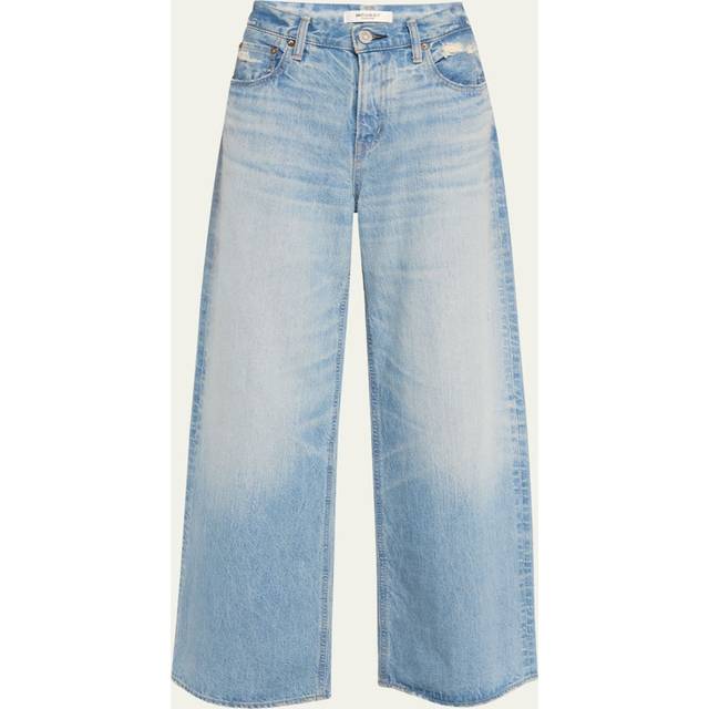 Lowell Wide-Leg Jeans - LTBLU - 28