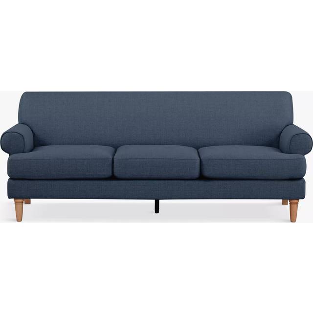 John Lewis ANYDAY Scroll II Large 3 Seater Sofa, Light Leg