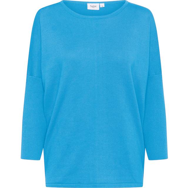 Saint Tropez Mila Rib Knit 3/4 Sleeve Jumper