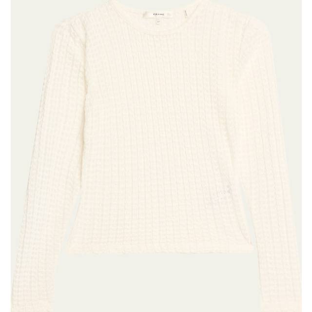 The Popcorn Top - ALABASTER - X-Large