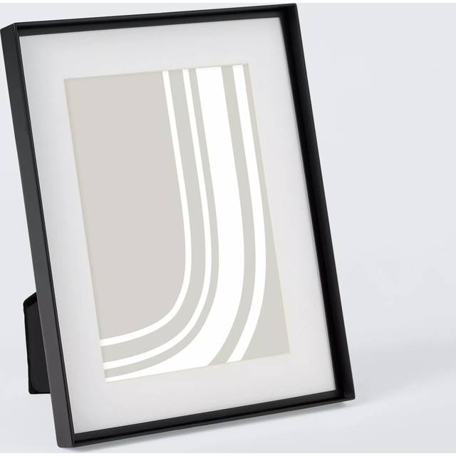 John Lewis Hoxton Plated Metal Photo Frame & Mount