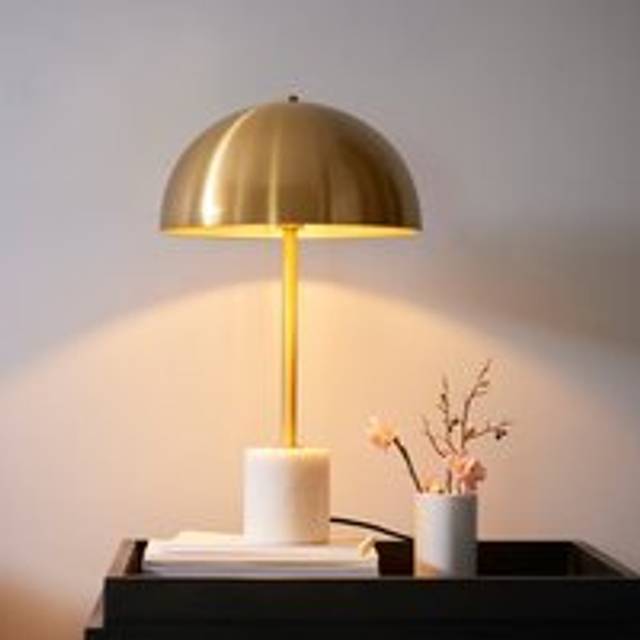 Vogue Barko Art Deco Table Lamp - Gold