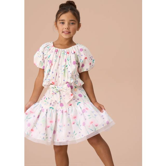 Angel & Rocket Kids' Puff Ball Skirt