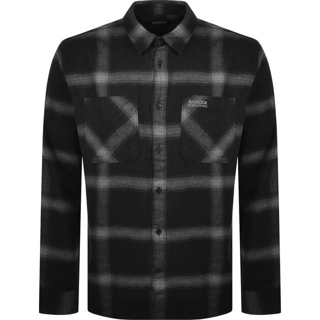 Barbour International Fenton Oxford Shirt Black