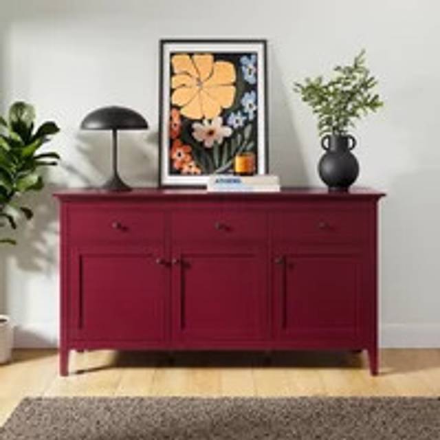 Lynton Wide Sideboard - Mulberry