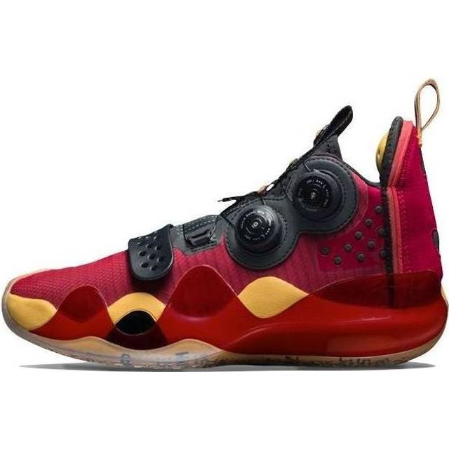 Li-Ning Way of Wade 8 'Retirement Miami Heats Home' ABEP001-16 - red/black/yellow - 8.5