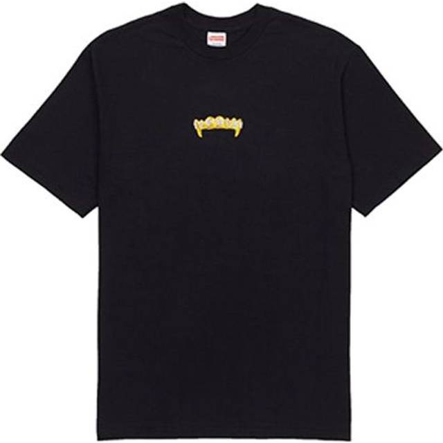Supreme SS19 Fronts Tee Black Short Sleeve Round Neck Unisex SUP-SS19-270 - M