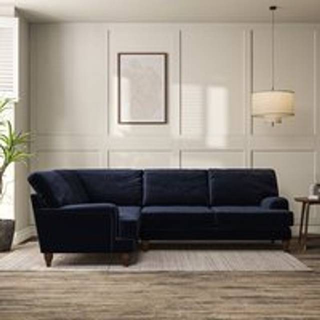Darwin 4 Seater Corner Sofa - House Velvet Luxe Navy