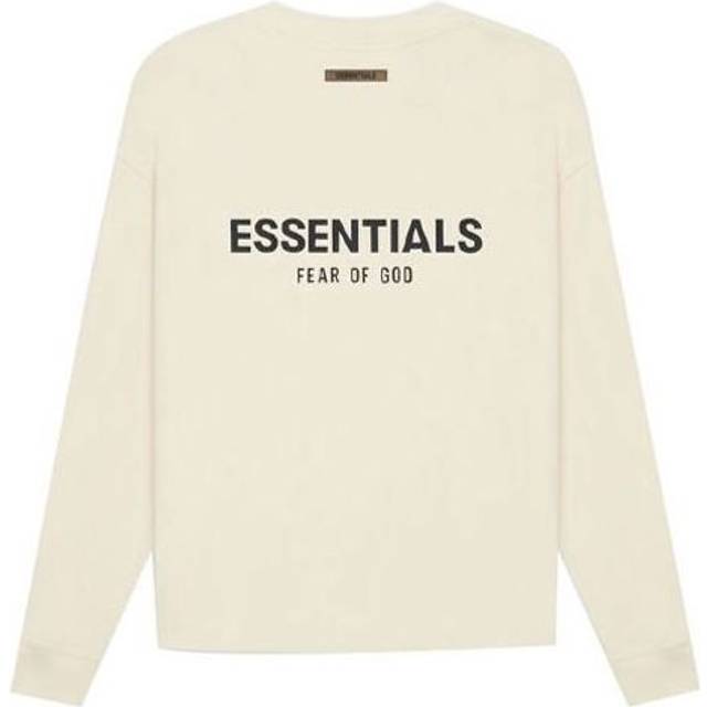 Fear of God Essentials SS21 Long-Sleeve T-Shirt 'Cream' FOG-SS21-560