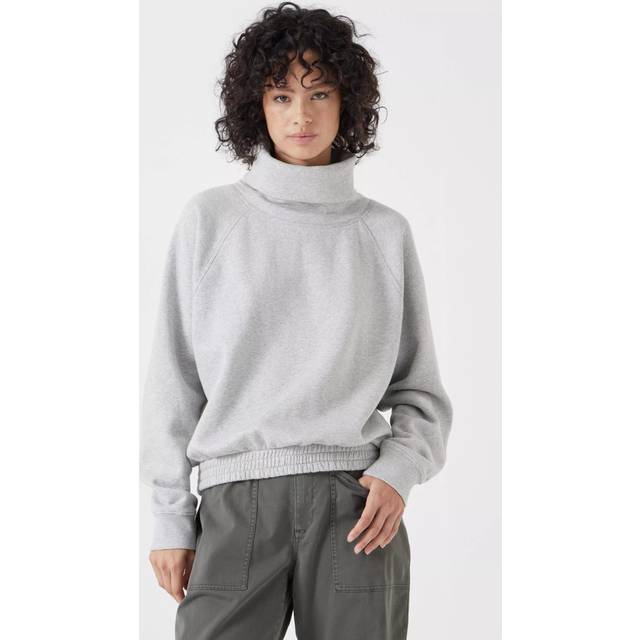 HUSH Cowl Neck Jersey Sweatshirt