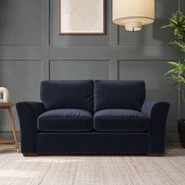 Lena Large 2 Seater Sofa - House Velvet Luxe Navy