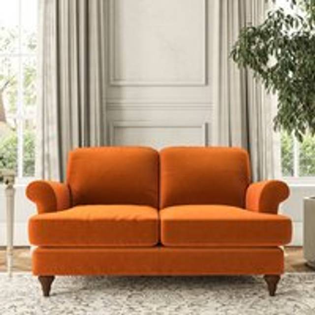 Evie 2 Seater Sofa - House Velvet Ginger