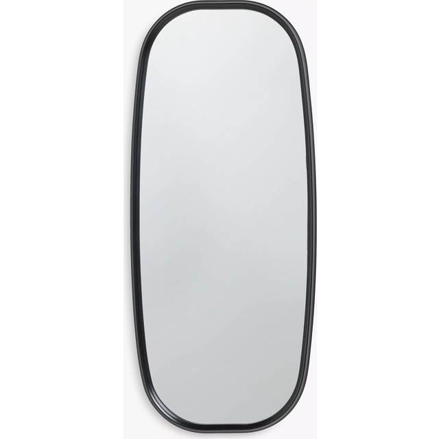 John Lewis Timeless Hallway Wall Mirror, 125 x 53.5cm, Black