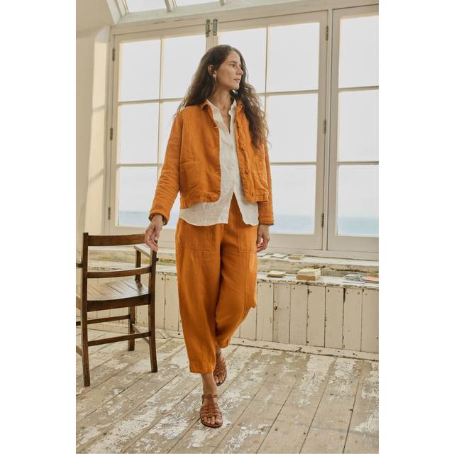 Seasalt Cornwall Arame Jacket - Orange, Orange, Size 20, Women