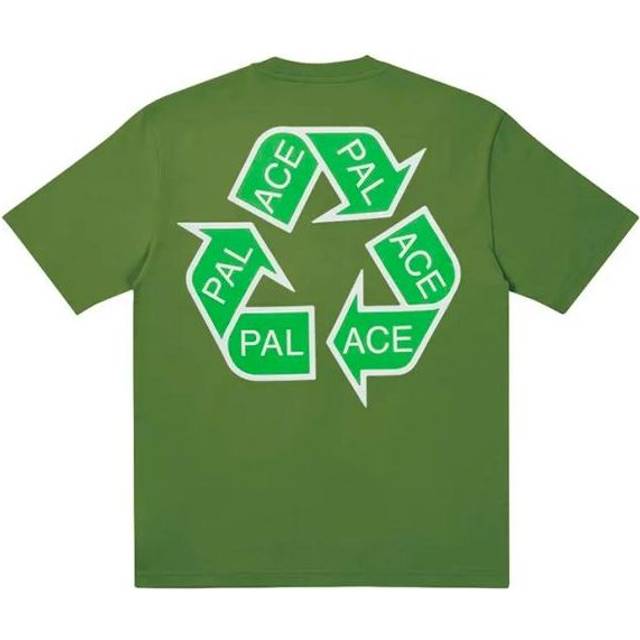 PALACE P Cycle TShirt Triangle Back Logo Short Sleeve Unisex Green - GREEN