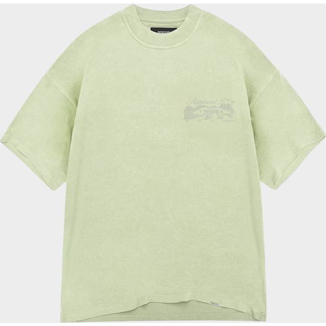 REPRESENT Raceway Cotton-Jersey T-Shirt - XXL - Green