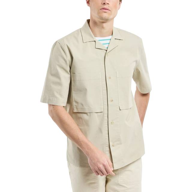 Armor Lux Cotton Blend Regular Fit Comfort Shirt, Oyster