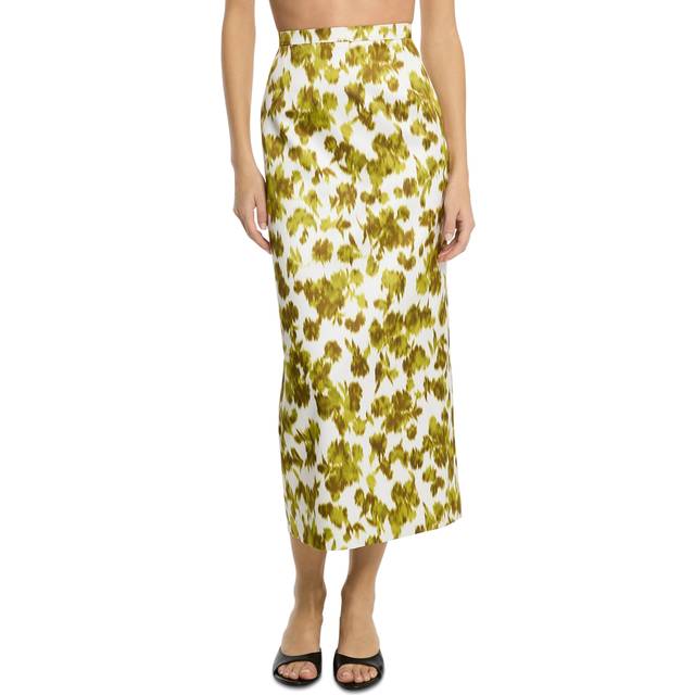 Floral Pencil Skirt - MOSSOP WH - 8