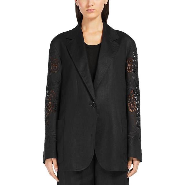 Max Mara Studio Angizia Linen Blazer