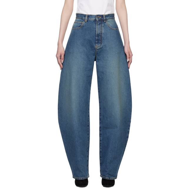 Jeans ALAÏA Woman color Blue - 38
