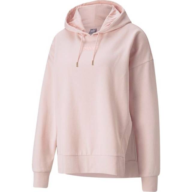 (WMNS) PUMA Her Solid Color Sports Drawstring Hoodie Pink Red 847688-36 - Default Color - XL