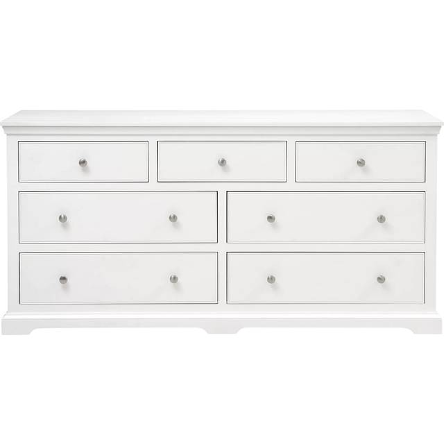 Cotswold Company Fairford 7 Drawer Chest, Soft White