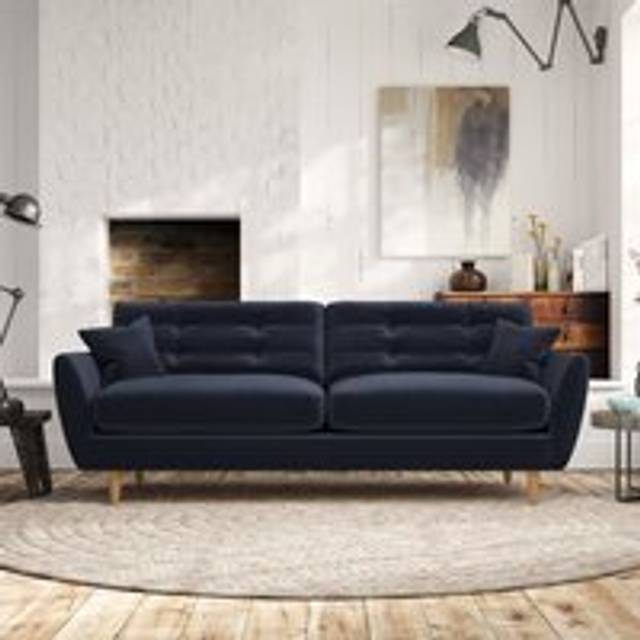 Anders 4 Seater Sofa - House Velvet Luxe Navy