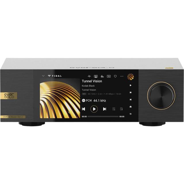 Eversolo DMP-A6 Master Edition Gen 2 streamer, förförstärkare och DAC | Svart