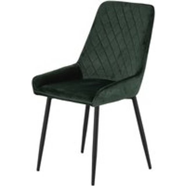 Return - Avery Set of 2 Dining Chairs, Velvet - Emerald Green