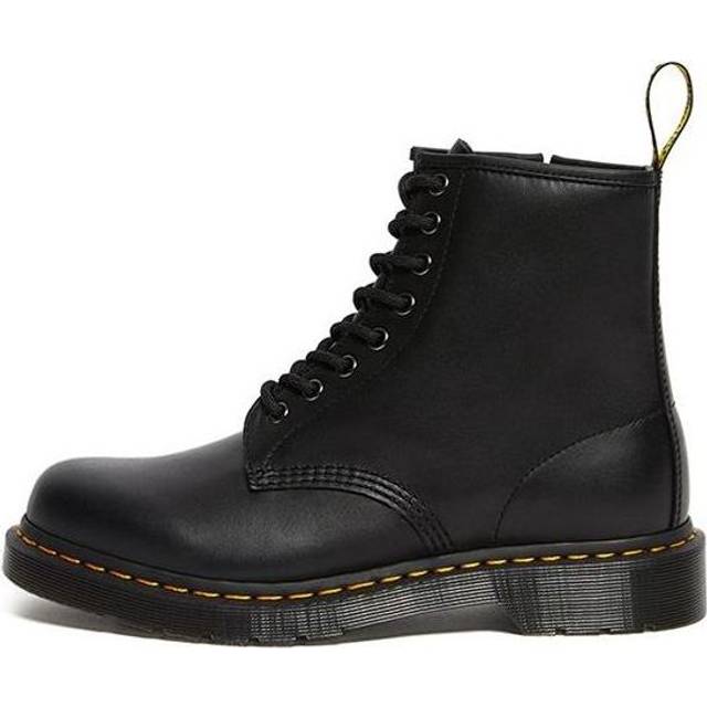 Dr. Martens 1460 Classic Side Zipper 8 Martin boots Unisex Black - BLACK