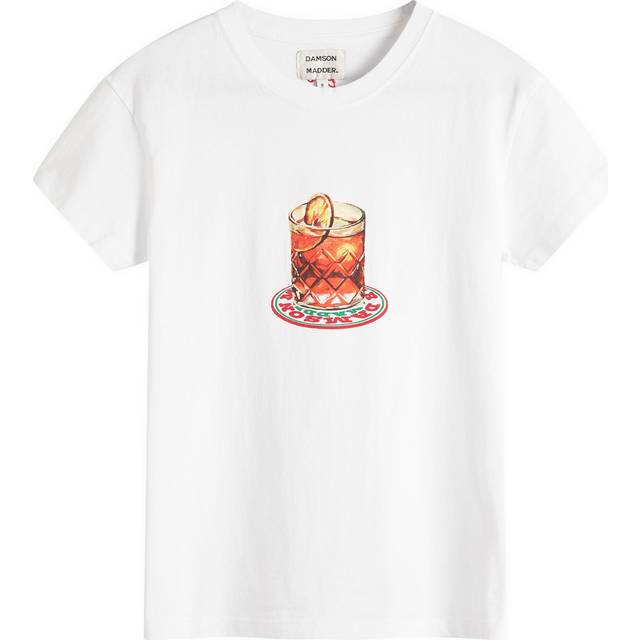 Negroni Shrunken Crewneck Tee - WHITE - 6 UK (2 US)