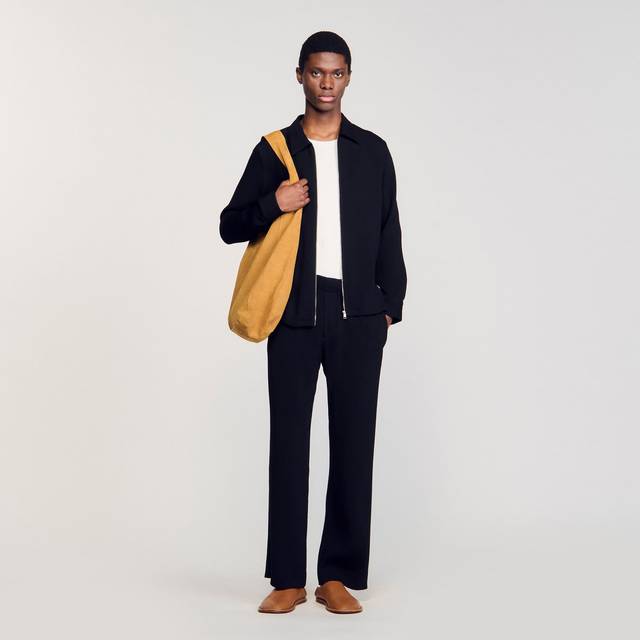 Chemise plissée - Noir - S