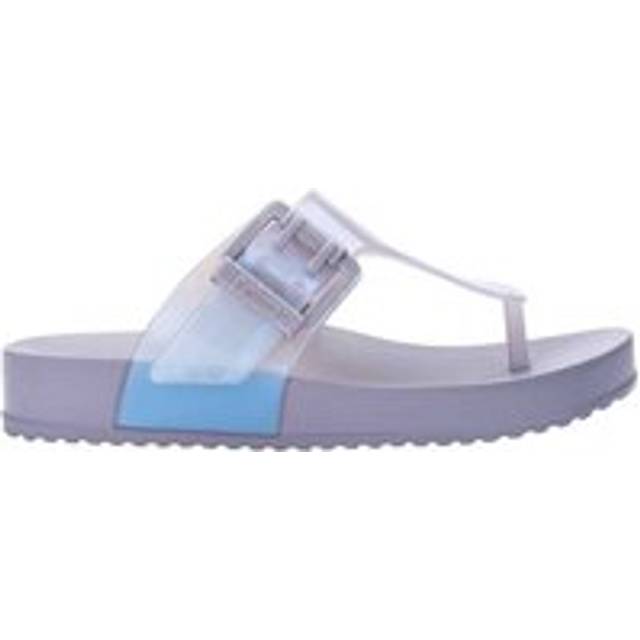 Womens Cozy Jelly Flip Flops - Grey - 6