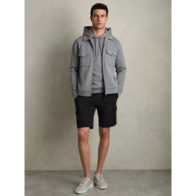 Reiss Climb Elasticated Drawstring Waist Cargo Shorts