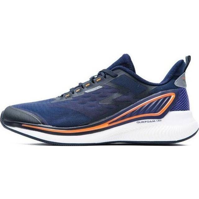 361 Degrees QU!K LITE Lightweight Breathable Running Shoes 'Blue White' 572032218-6 - Blue/White/Orange - 6.5