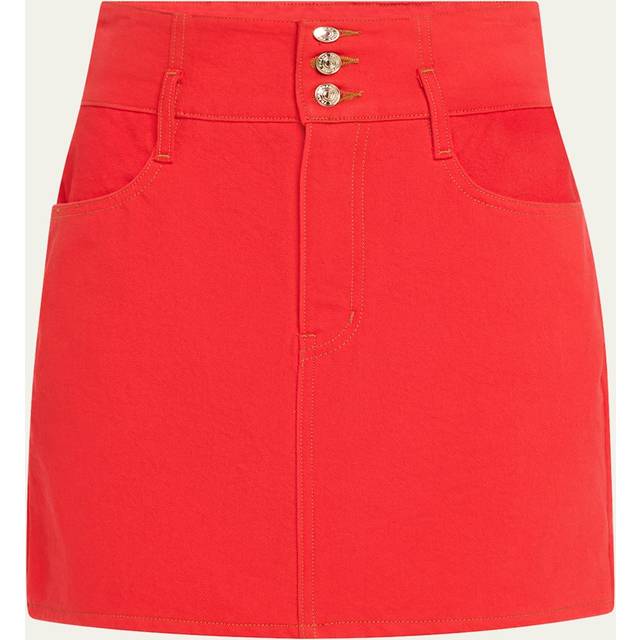 CH x FRAME The Corset Mini Skirt - HERRERA RED - 30
