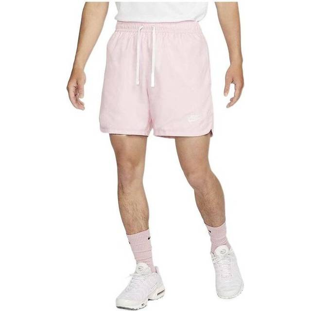 Men's Nike Sportswear Sport Essentials Solid Color Lacing Straight Sports Pink Shorts DM6830-690 - Default Color
