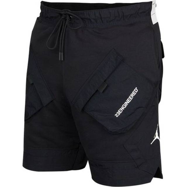 Air Jordan Athleisure Casual Sports Breathable Cargo Shorts Black DA7203-010 - L