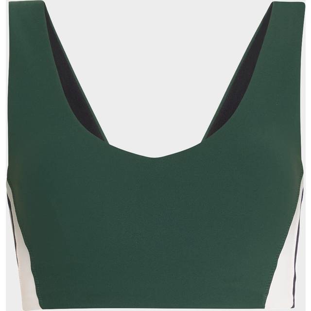 Playoff Isaac V-Neck Sports Bra - GREEN - XX-Small