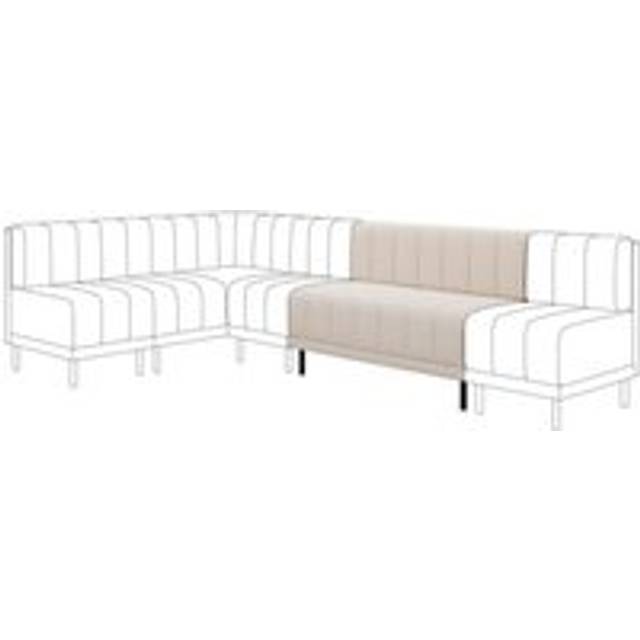 Amali Long Dining Bench, Textured Weave - Natural