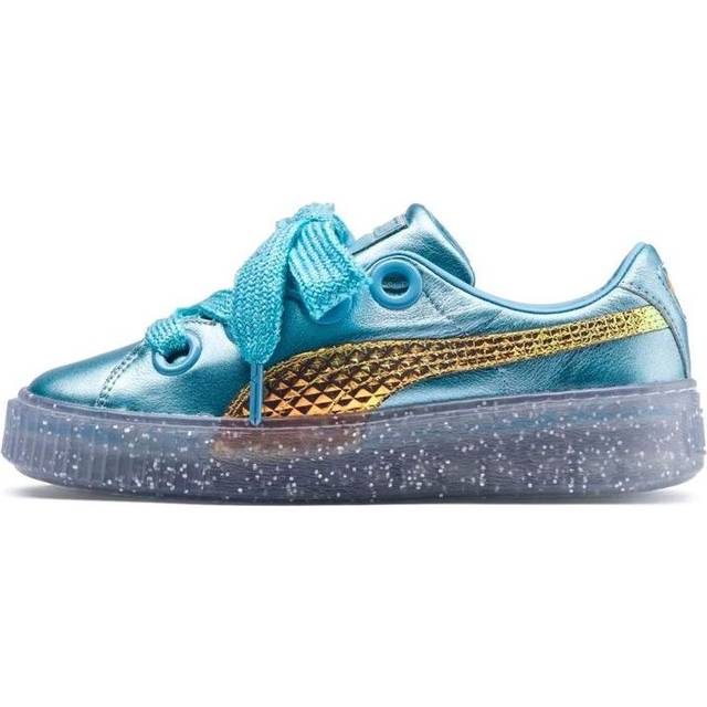 (WMNS) PUMA Sophia Webster x Platform 'Glitter Princess' - blue - 7.5