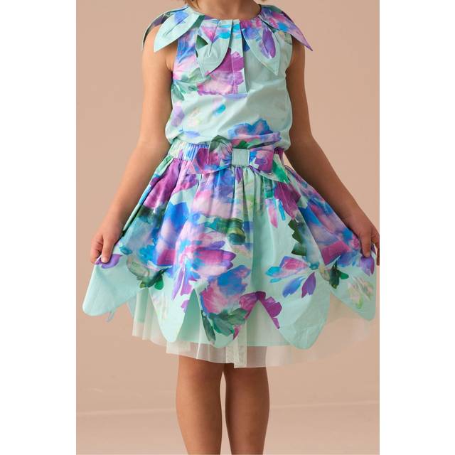 Angel & Rocket Kids' Petal Print Skirt