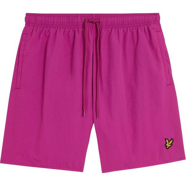 Lyle And Scott Men's Plain Swim Shorts - Pink - Size: 32/30/31