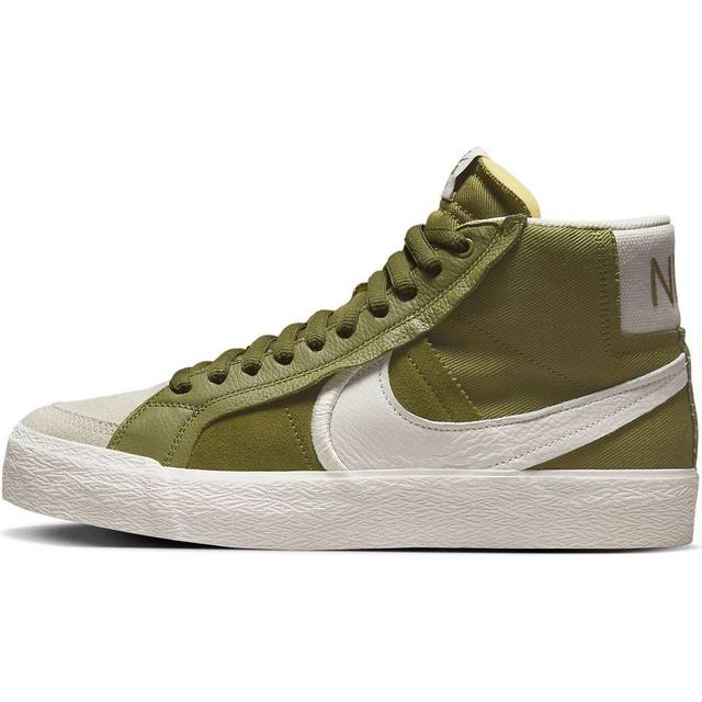 Nike Zoom Blazer Mid Premium Plus SB 'Olive Green' DR9144-300 - GREEN/WHITE - 10