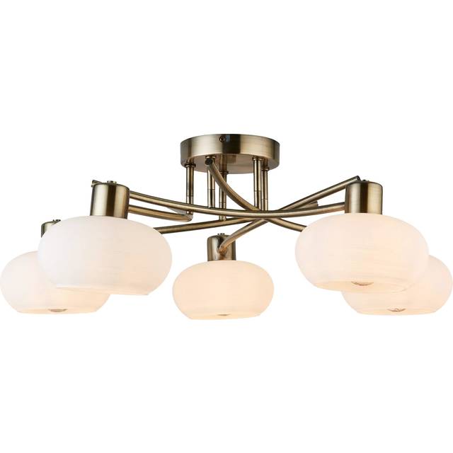 John Lewis Elio 5 Arm Semi Flush Ceiling Light