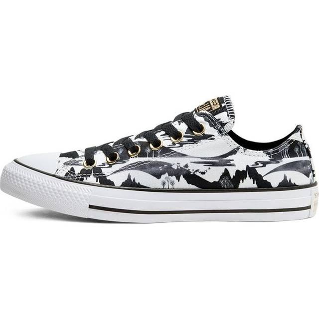 Converse Frozen 2 x Chuck Taylor All Star Low 'Enchanted Forest' 167360C - Black And White