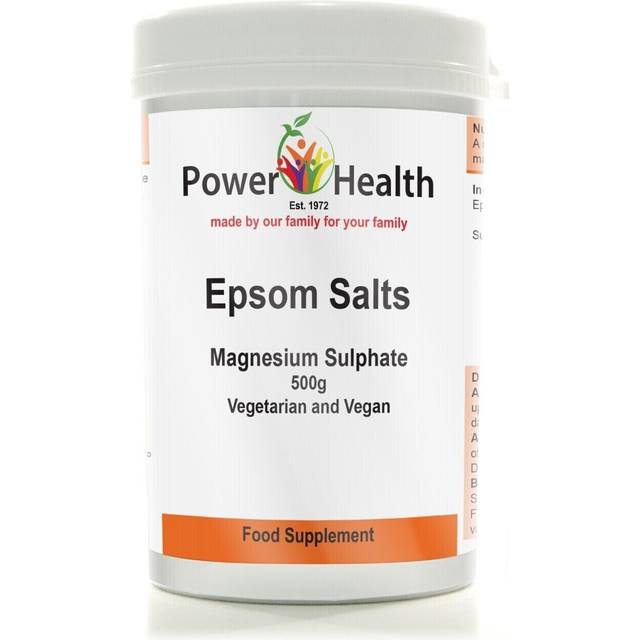Power Health Epsom Salts Magnesium Sulphate 500g Bath Salts