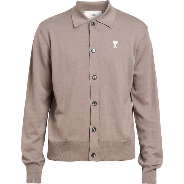 Ami De Coeur Ash-coloured Cardigan - Grey - L